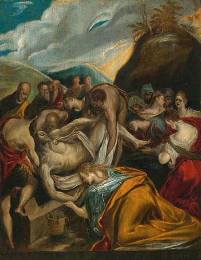 La Mise au tombeau du Christ - El Greco